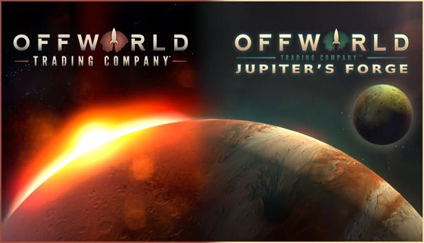 Front Cover for Offworld Trading Company: Jupiter's Forge (Macintosh and Windows) (Humble Store release)