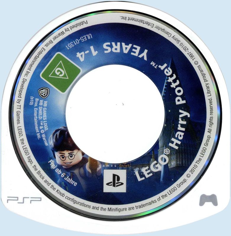 Media for LEGO Harry Potter: Years 1-4 (PSP)