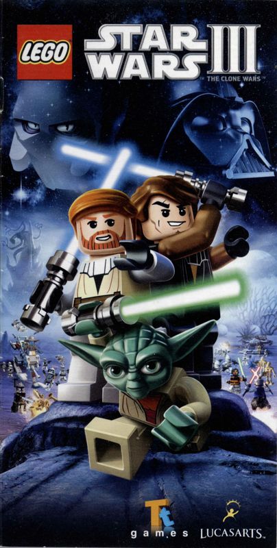 Manual for LEGO Star Wars III: The Clone Wars (PSP): Front