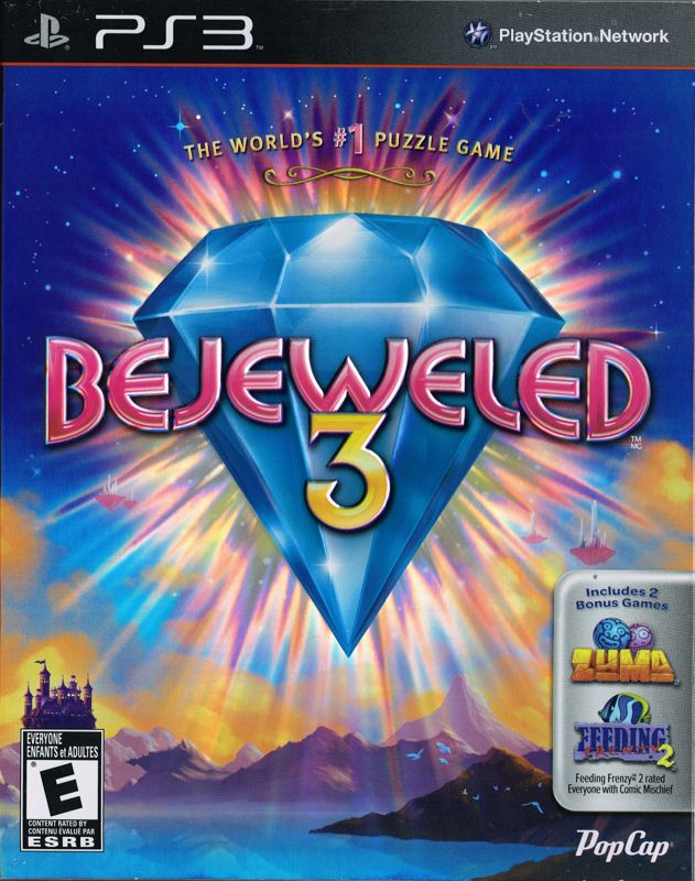 Jogo Mídia Física Bejeweled 3 Puzzle Para Playstation 3 PS3 em Promoção na  Americanas