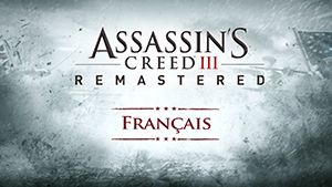Front Cover for Assassin's Creed III: Remastered - French Audio Pack (Nintendo Switch) (download release)