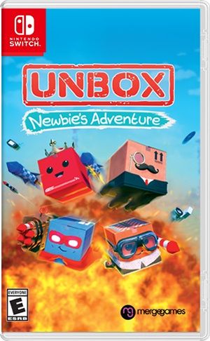 Front Cover for Unbox: Newbie's Adventure (Nintendo Switch) (download release): 1st version