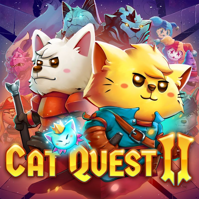 Front Cover for Cat Quest II (Nintendo Switch) (download release)