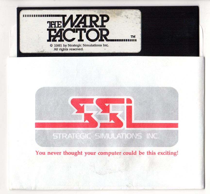 Media for The Warp Factor (Apple II)