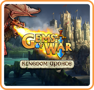 Front Cover for Gems of War (Nintendo Switch) (download release): Kingdom Update cover