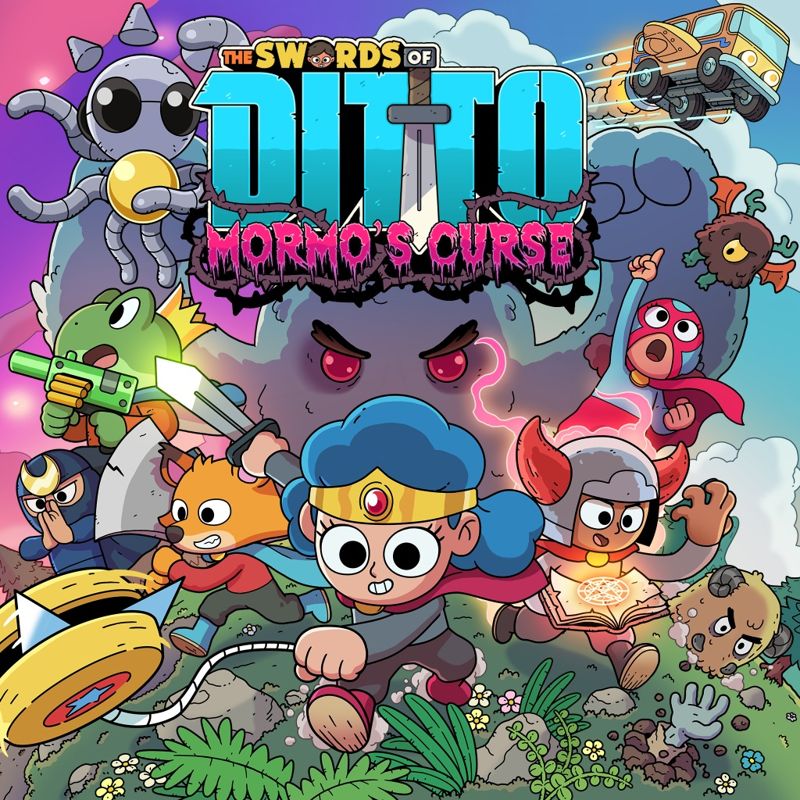 Front Cover for The Swords of Ditto (PlayStation 4) (download release): The Swords of Ditto: Mormo's Curse