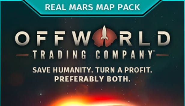 Front Cover for Offworld Trading Company: Real Mars Map Pack (Macintosh and Windows) (Humble Store release)