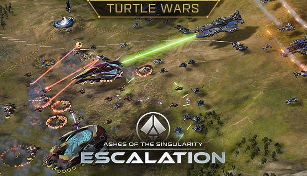 Front Cover for Ashes of the Singularity: Escalation - Turtle Wars (Windows) (Humble Store release)