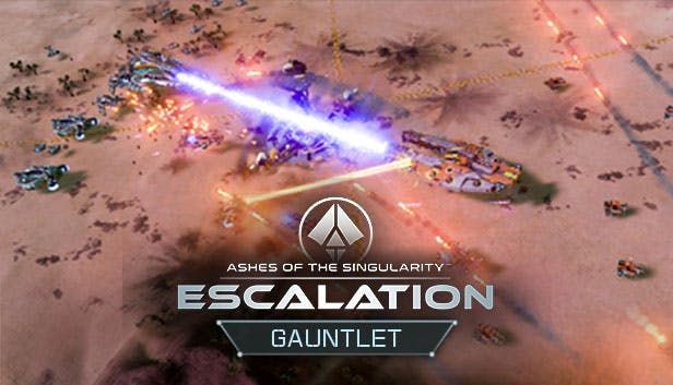 Front Cover for Ashes of the Singularity: Escalation - Gauntlet (Windows) (Humble Store release)