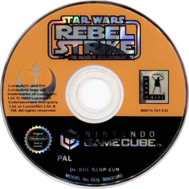 Media for Star Wars: Rogue Squadron III - Rebel Strike (GameCube)