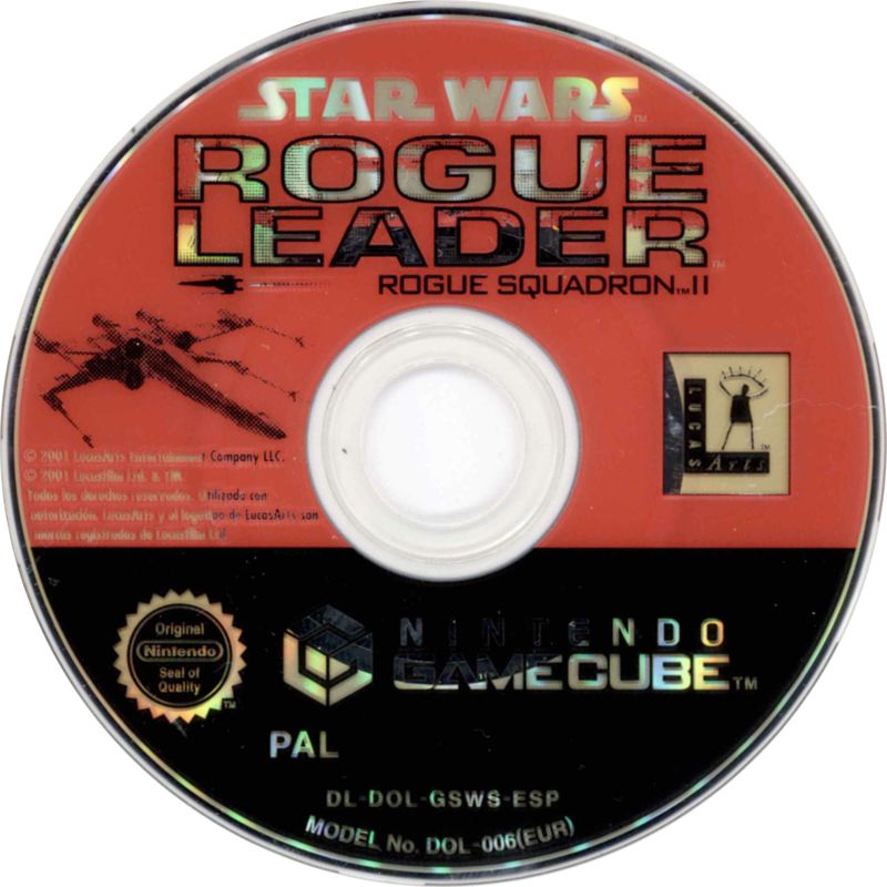 Media for Star Wars: Rogue Squadron II - Rogue Leader (GameCube)