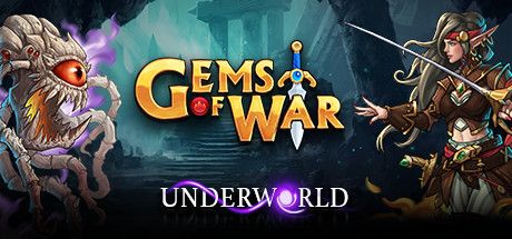 Front Cover for Gems of War (Windows) (Steam release): Gems of War: Underworld