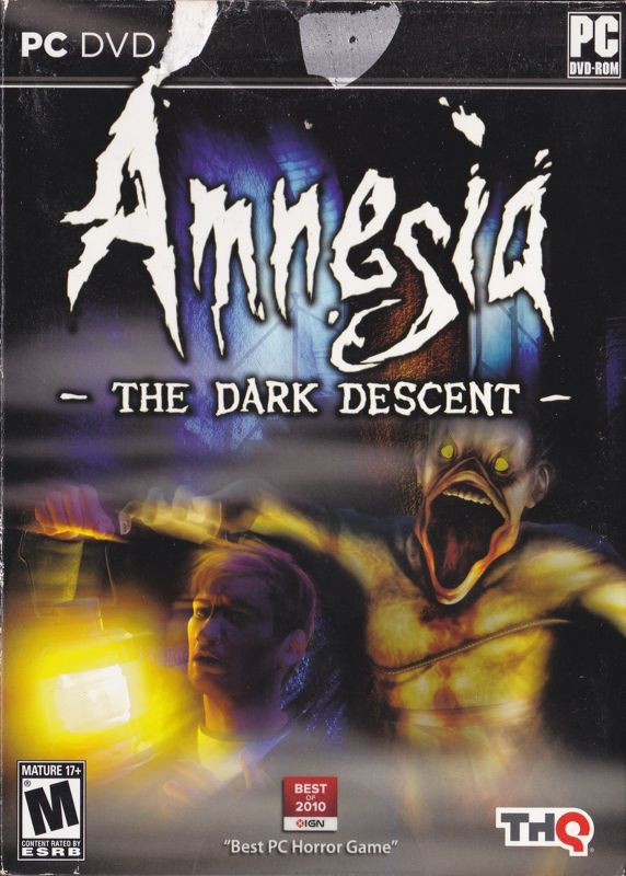 Front Cover for Amnesia: The Dark Descent (Windows)