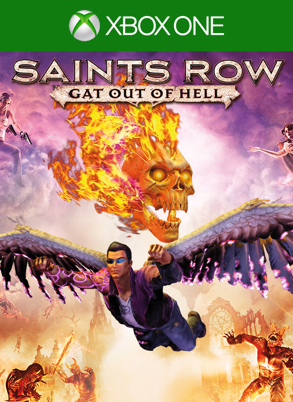 Front Cover for Saints Row: Gat Out of Hell - Devil's Workshop Pack (Xbox One) (download release): 1st version