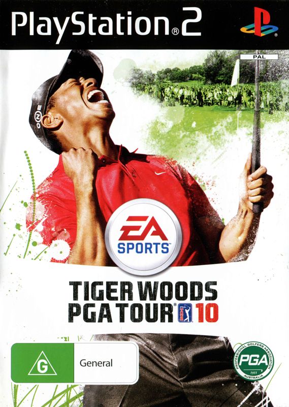 Front Cover for Tiger Woods PGA Tour 10 (PlayStation 2)