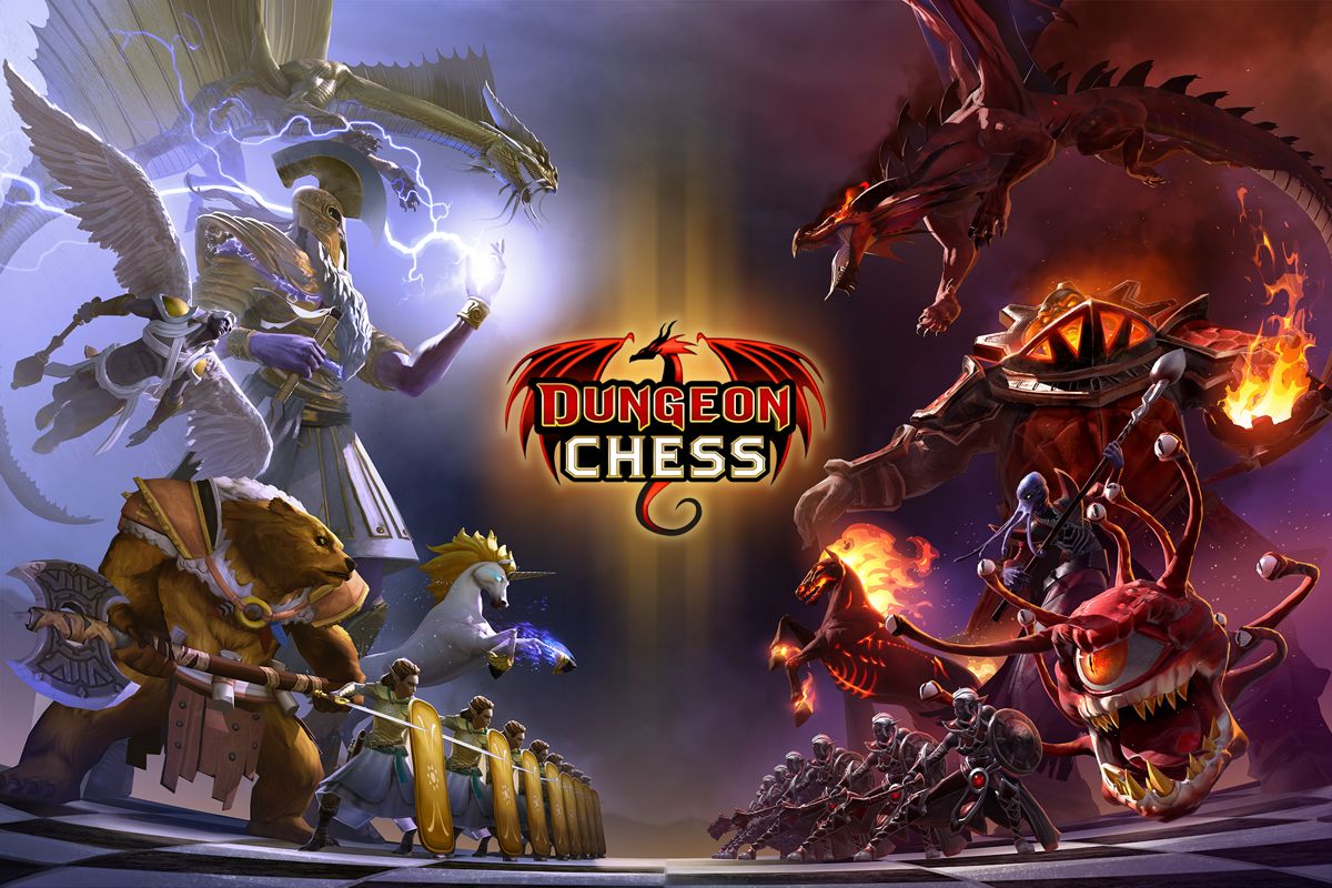 Front Cover for Dungeon Chess (Android and Oculus Go and Windows)