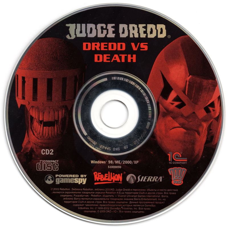 Media for Judge Dredd: Dredd vs Death (Windows): Disc 2