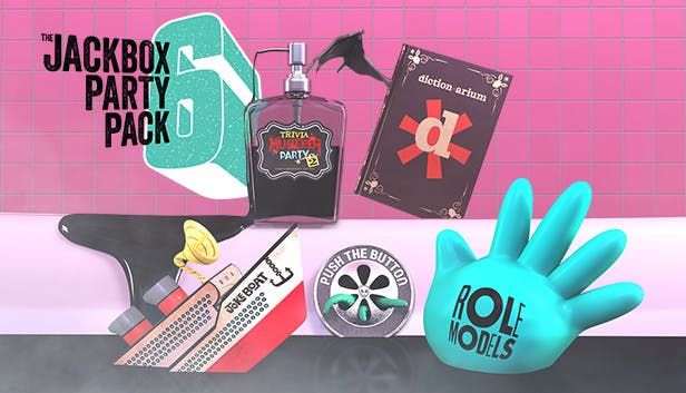 Front Cover for The Jackbox Party Pack 6 (Linux and Macintosh and Windows) (Humble Store release)