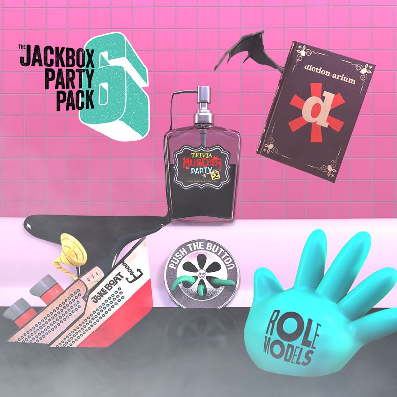 Front Cover for The Jackbox Party Pack 6 (Nintendo Switch) (download release)