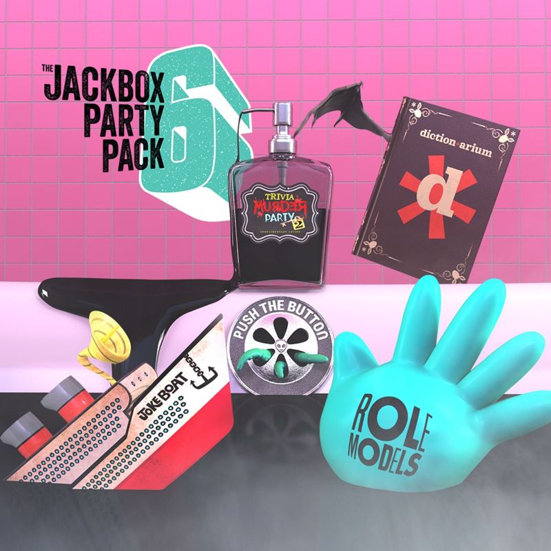 Front Cover for The Jackbox Party Pack 6 (PlayStation 4) (download release)