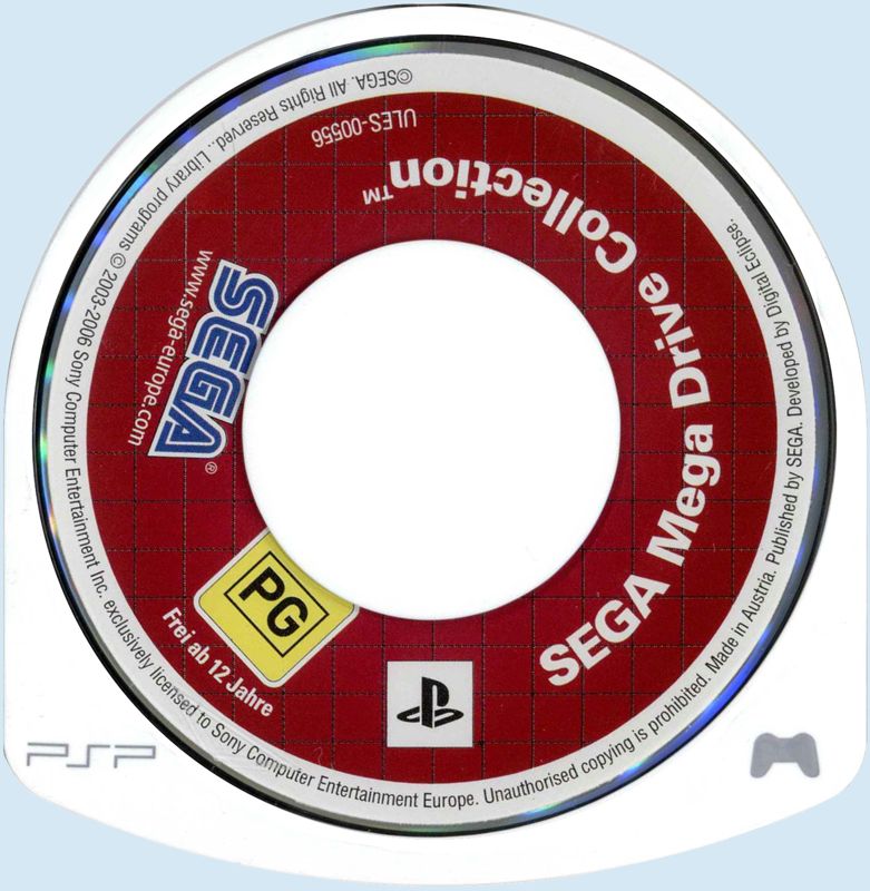 Media for Sega Genesis Collection (PSP) (PSP Essentials release)
