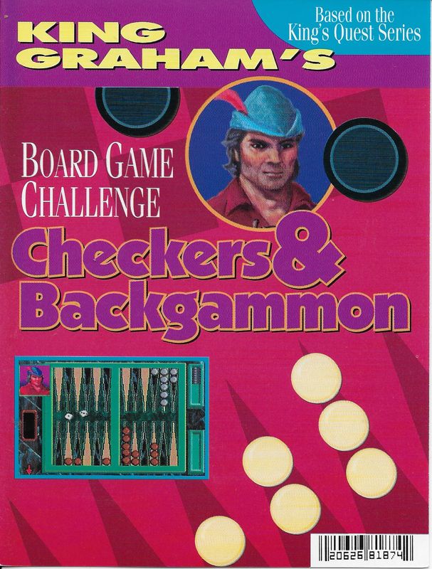 Front Cover for Crazy Nick's Software Picks: King Graham's Board Game Challenge (DOS)