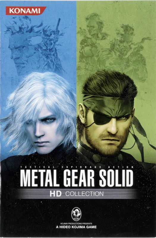 Manual for Metal Gear Solid: HD Edition (PS Vita): Front
