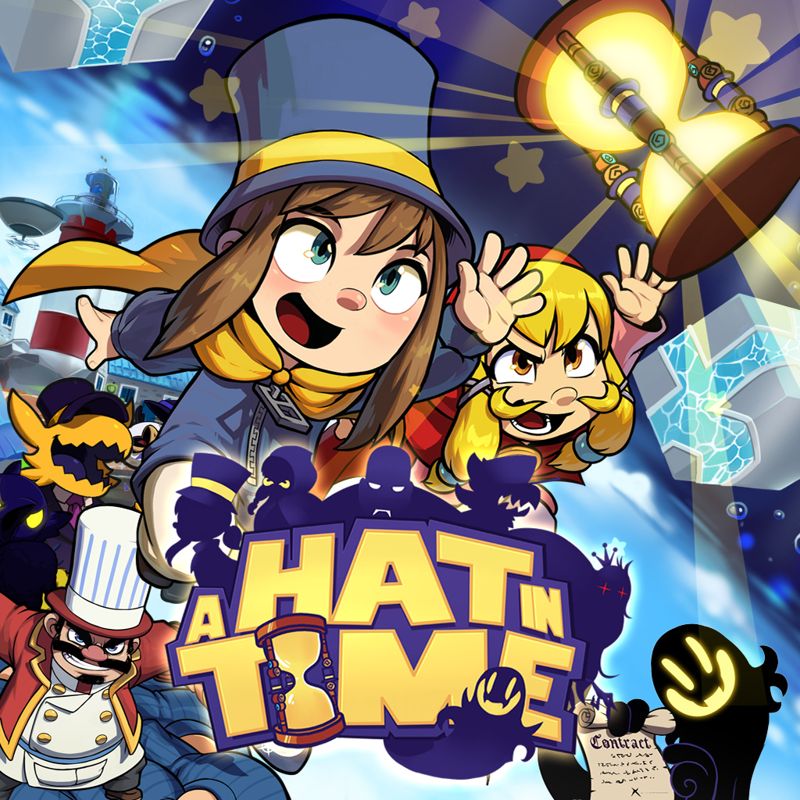 Front Cover for A Hat in Time (Nintendo Switch) (download release)