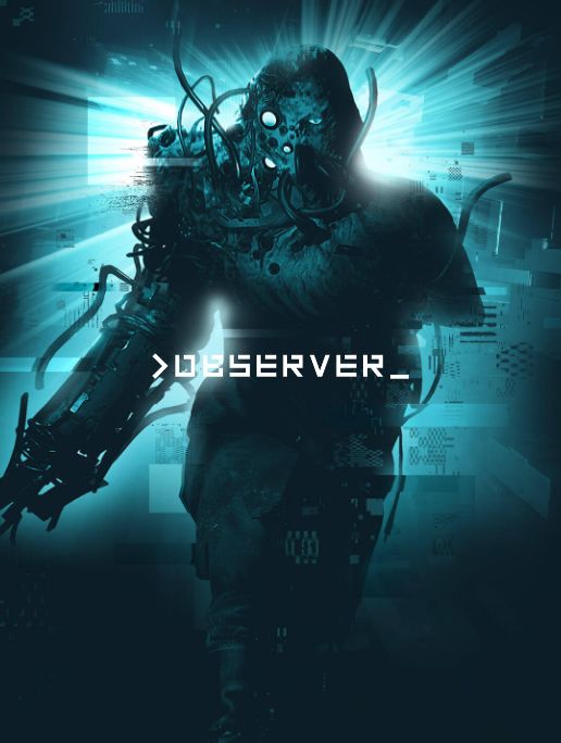 Front Cover for >observer_ (Macintosh and Windows) (Epic Games store release)