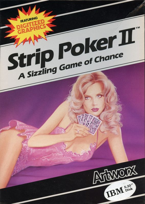 Front Cover for Strip Poker II (DOS)