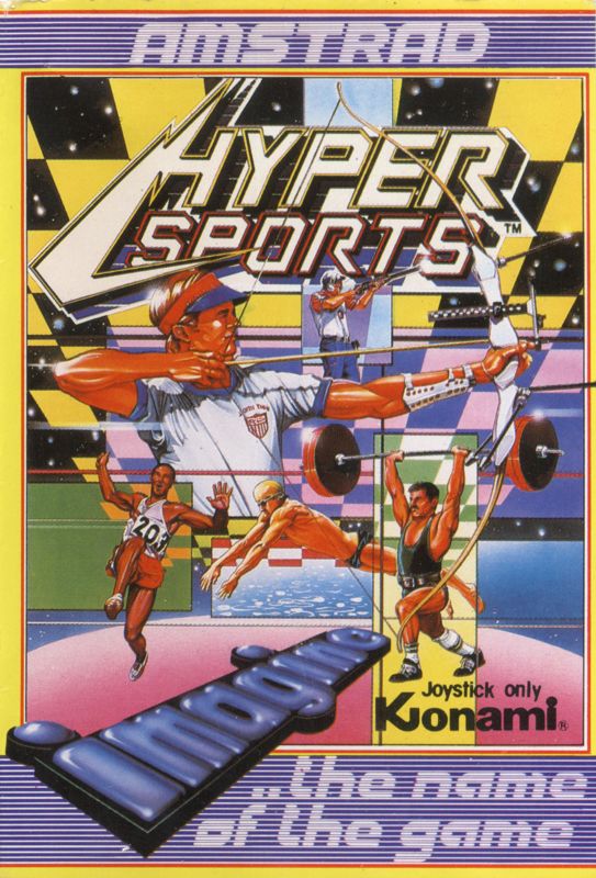 Front Cover for Hyper Sports (Amstrad CPC)