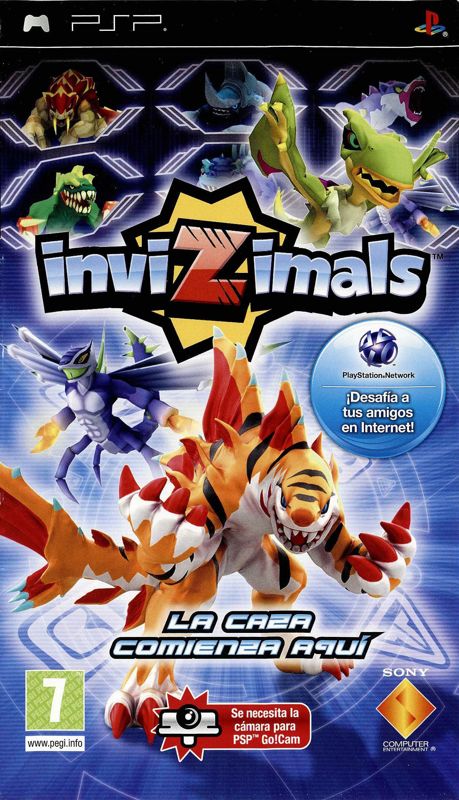Front Cover for InviZimals (PSP)