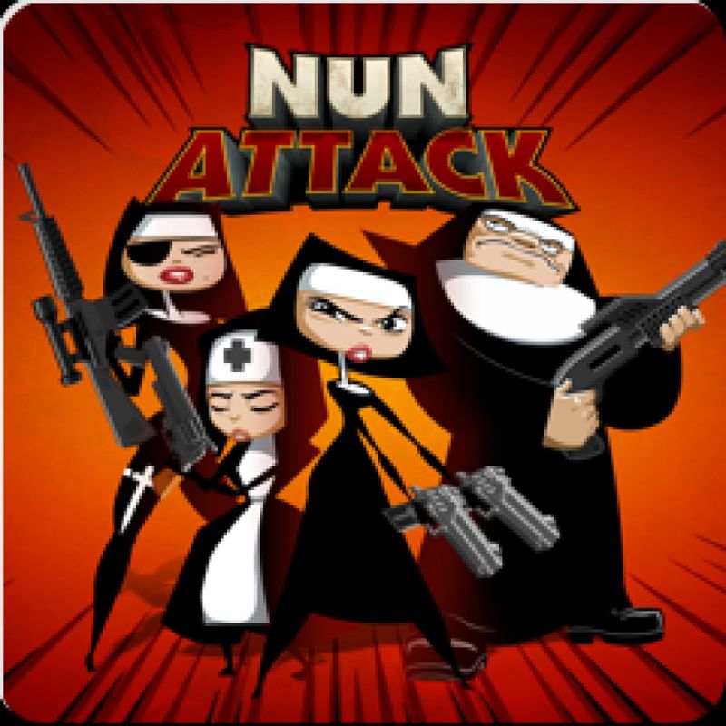 Front Cover for Nun Attack (PS Vita) (download release)