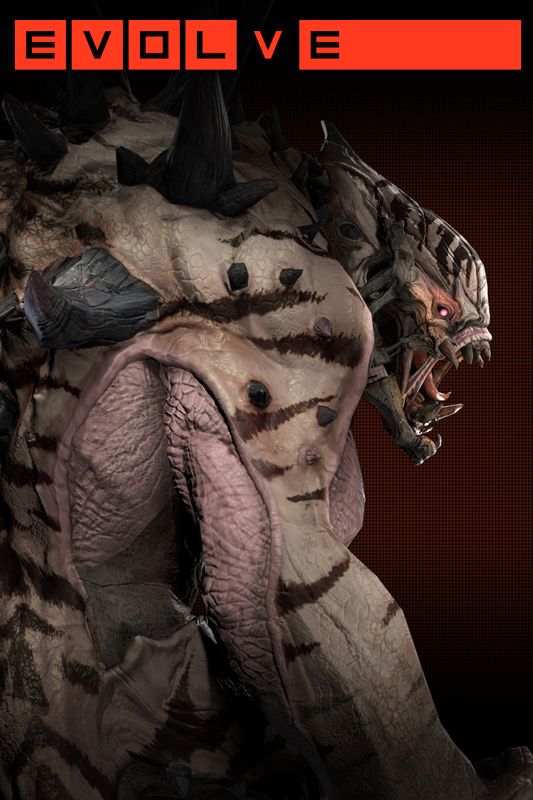 Front Cover for Evolve: Goliath White Tiger Skin (Xbox One) (download release)
