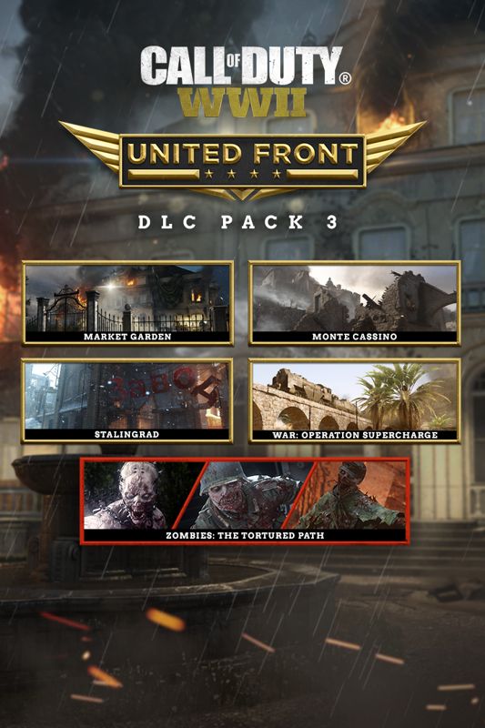 Front Cover for Call of Duty: WWII - United Front: DLC Pack 3 (Xbox One) (download release)