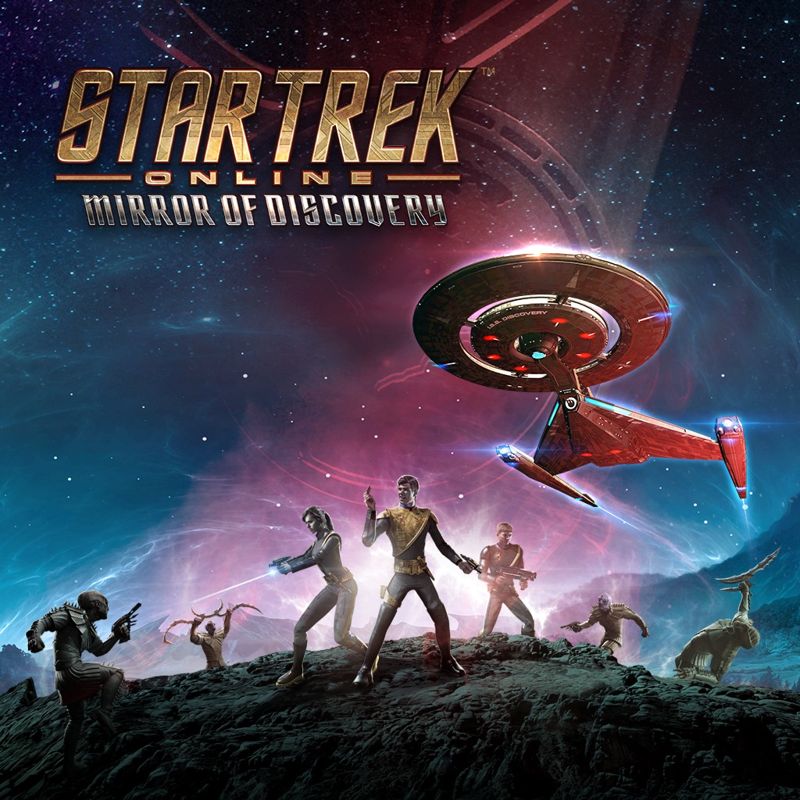 Front Cover for Star Trek Online (PlayStation 4) (download release): 2019/06 version (Mirror of Discovery)