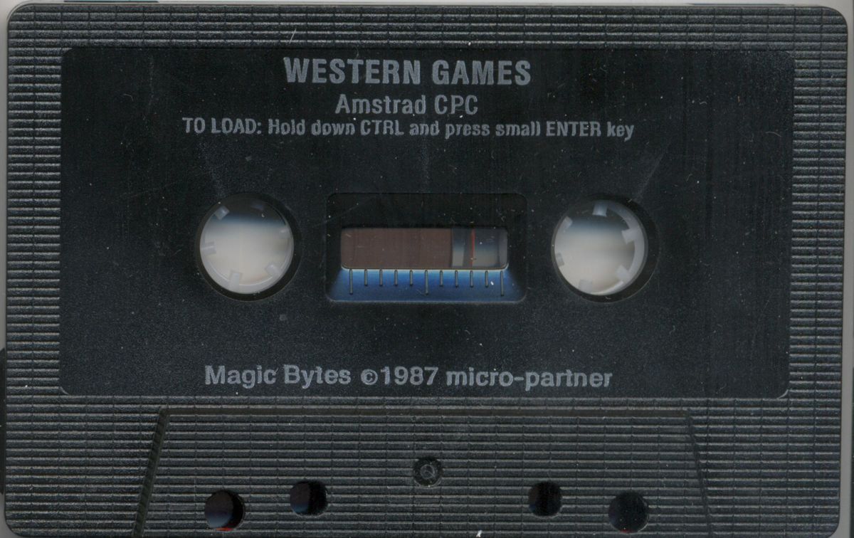 Media for Western Games (Amstrad CPC)