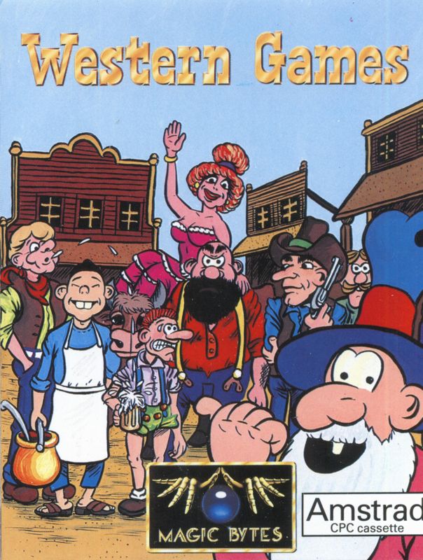 Front Cover for Western Games (Amstrad CPC)