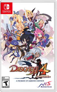 Front Cover for Disgaea 4 Complete+ (Nintendo Switch) (download release): 1st version