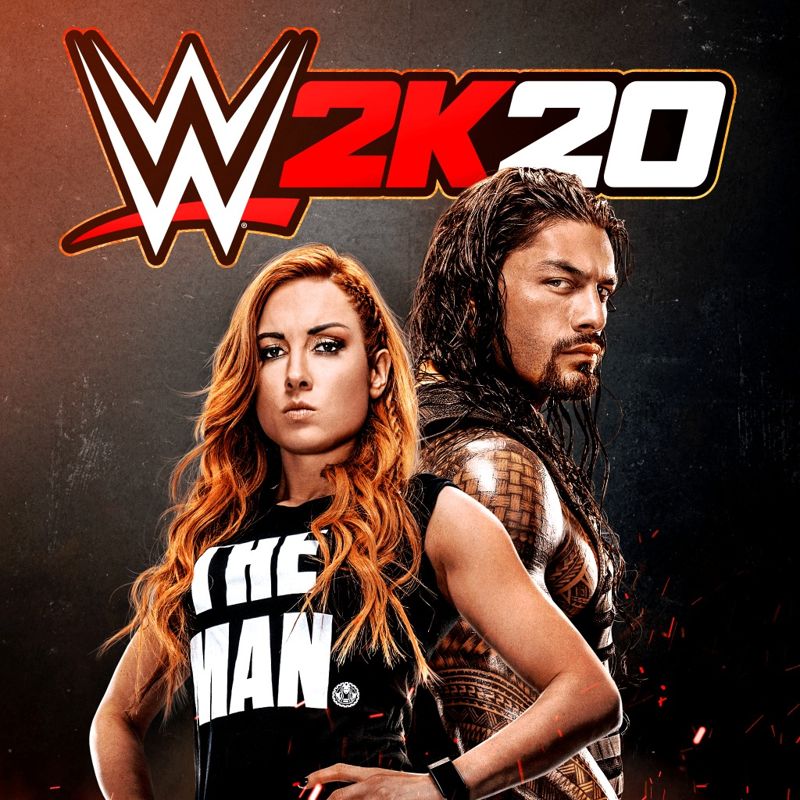 Front Cover for WWE 2K20 (PlayStation 4) (download release)