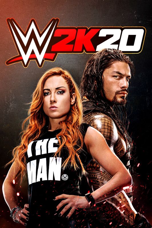 Front Cover for WWE 2K20 (Xbox One) (download release)