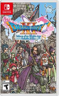 Front Cover for Dragon Quest XI S: Echoes of an Elusive Age - Definitive Edition (Nintendo Switch) (download release): 1st version