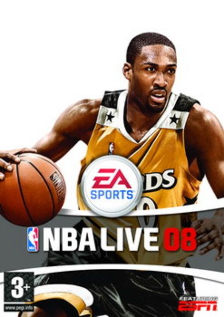 Front Cover for NBA Live 08 (Windows) (cdon.com release)