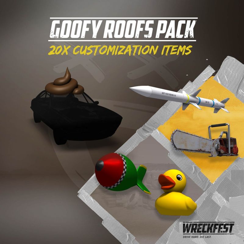 Front Cover for Wreckfest: Goofy Roofs Pack (PlayStation 4) (download release)