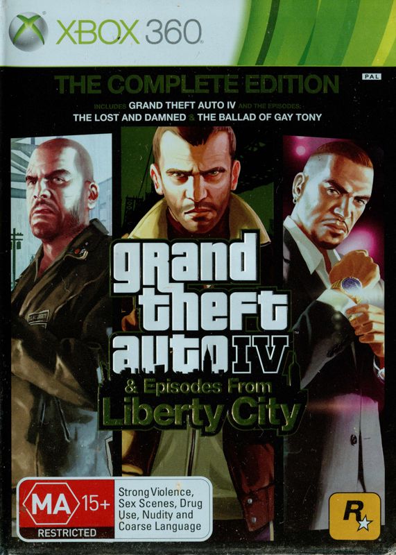 Xbox 360 - Grand Theft Auto IV Complete Edition (Game & Episodes