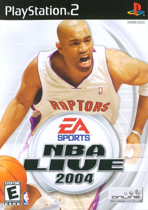 Front Cover for NBA Live 2004 (PlayStation 2)