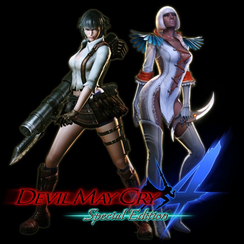Front Cover for Devil May Cry 4: Special Edition - Lady & Trish Costumes (PlayStation 4) (download release)