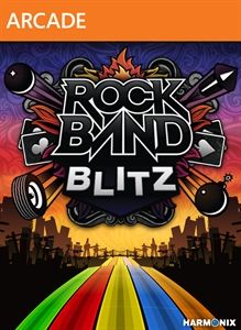 Front Cover for Rock Band Blitz (Xbox 360) (XBLA release)