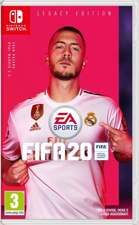 Front Cover for FIFA 20: Legacy Edition (Nintendo Switch) (download release)