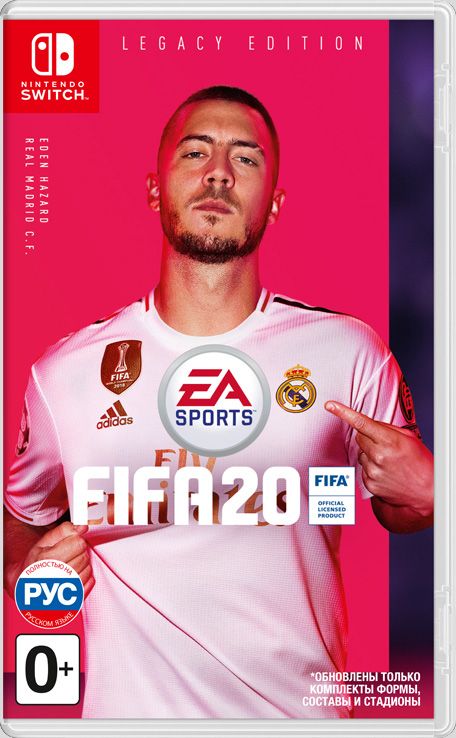 Front Cover for FIFA 20: Legacy Edition (Nintendo Switch) (download release)